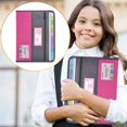thumbnail image 3 of Clearance Sale! 1PC Accordion File Organizer, 13-Pocket Expanding Folder with Zipper & Labels, PP Plastic, for Office & Home, (13.8x10.6x1.4in, Pink), 3 of 8