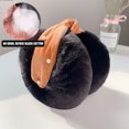 thumbnail image 2 of Orejeras de invierno de imitación de perlas para mujer de Dinheiro Orejeras de piel sintética Orejeras de felpa para mujer y niña Orejeras de banda para exteriores, 2 of 5