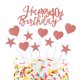 thumbnail image 1 of Happy Birthday Cake Topper Age Number Party Banner Decorations Supplies for Sweet Girl Women Anniversary WD.WDQZL Hogar, 1 of 1