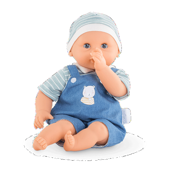 Corolle Bébé Calin - Maël Doll - Blue Overalls