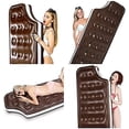 thumbnail image 5 of Swimming Ring Airbeds Chocolate Inflatable Row Inflatable Floating Bed Adult Water Mount Floating Row Ice Cream Pool Float, 5 of 5