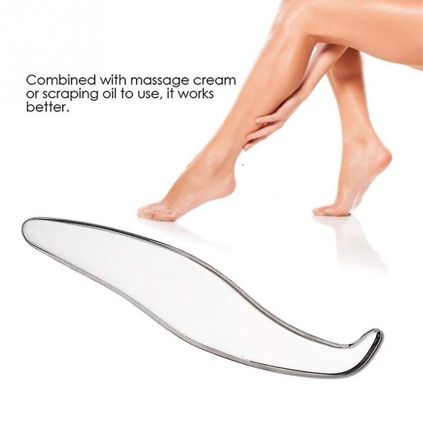 Gua Sha Tool Steel Scra Massar Care Tool Tejido Mobilizat Therapy Skin Se para Ofa G6n6