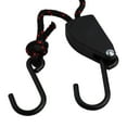 thumbnail image 1 of Yimiti 1/4 3/8 Plastic Dipped S Hook Hanging Rope Binding Rope Tent Pulley Lifting Rope,1/4-6Mm 3Meters, 1 of 9