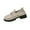 Gray, variant on WHLBF Womens Shoes Round Toe Casual Plus Size Breathable Mesh Shoes Solid Color Flat Loafers Size 6.5