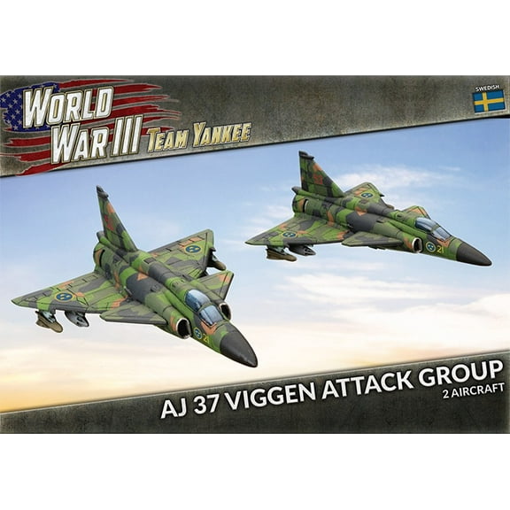 World War III Team Yankee: Swedish AJ 37 Viggen Attack Group