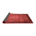 thumbnail image 2 of Ahgly Company Indoor Rectangle Abstract Red Modern Area Rugs, 5' x 7', 2 of 4