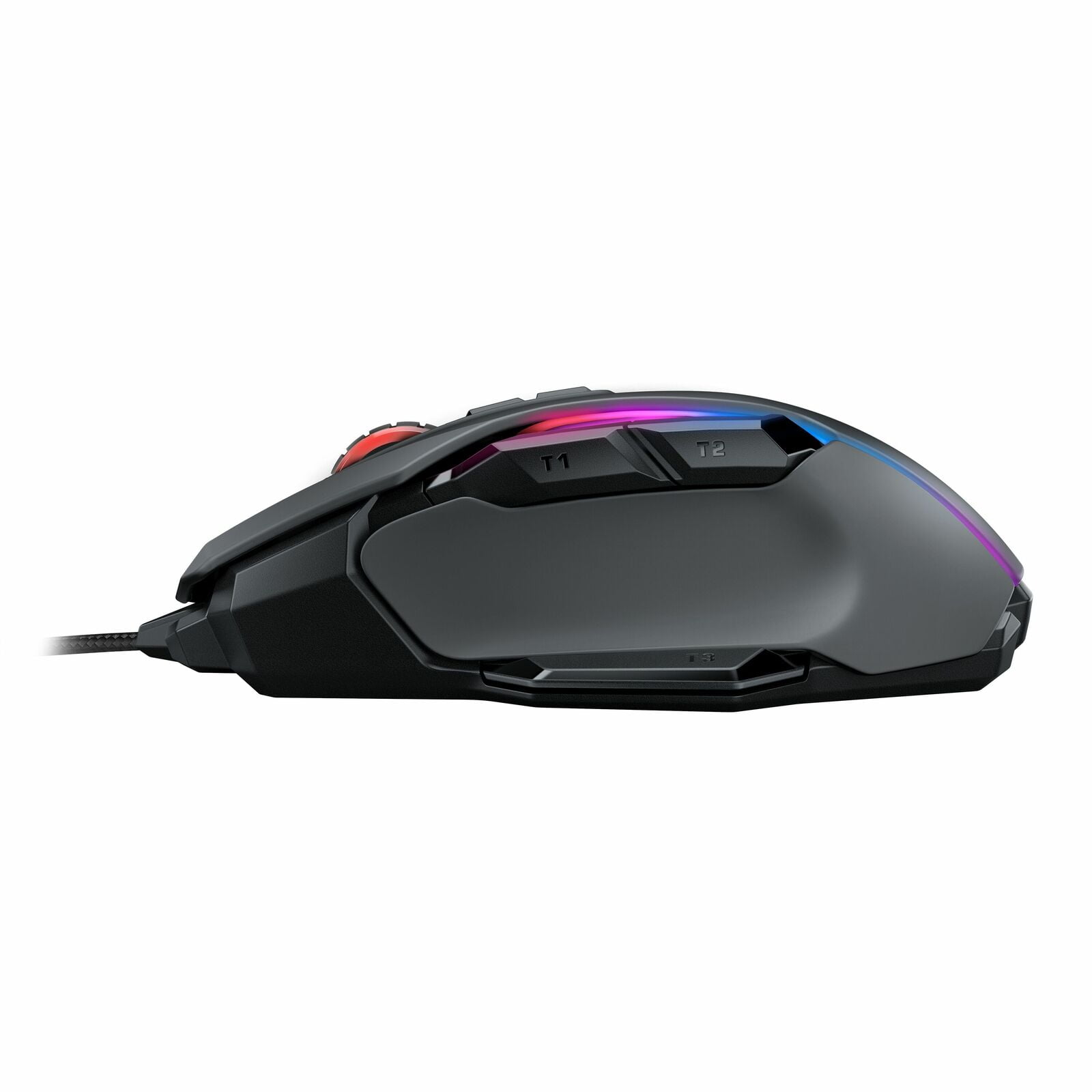 Roccat Roc 11 0 Bk Kone Aimo Remastered Rgba Smart Customization Gaming Mouse Black Walmart Com Walmart Com