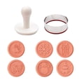 thumbnail image 1 of Juego de sellos de silicona para galletas de Navidad, juego de sellos para galletas con molde de estampado de galletas Wmkox8yii FHAKJF1701, 1 of 2
