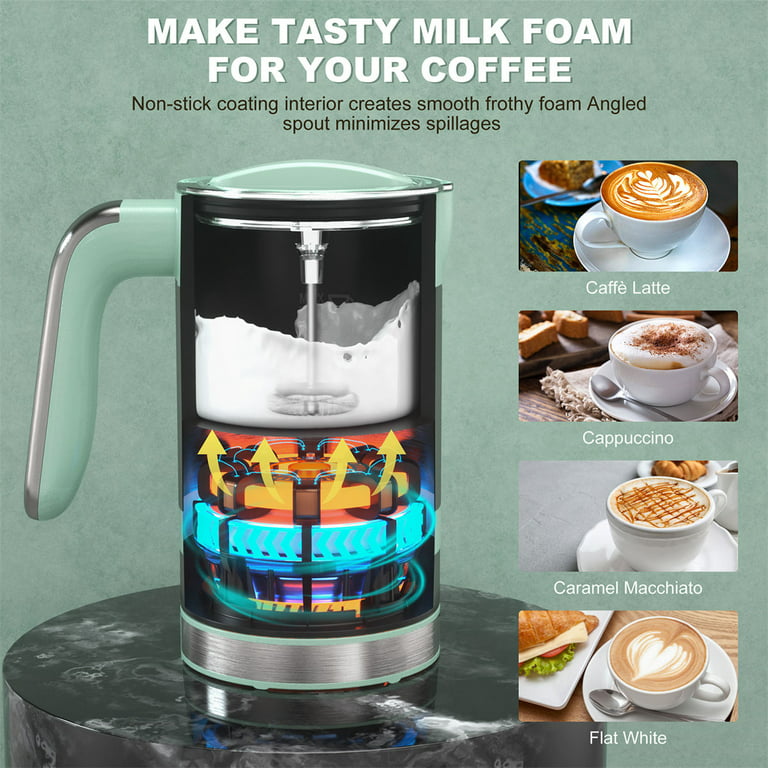 Automatic Milk Frother Electric Milk Steamer Hot And Cold Foam