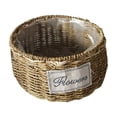 thumbnail image 4 of BEADCEST Flower Planter Light Brown Woven Flower Pot for Garden Use 1Pack, 4 of 8