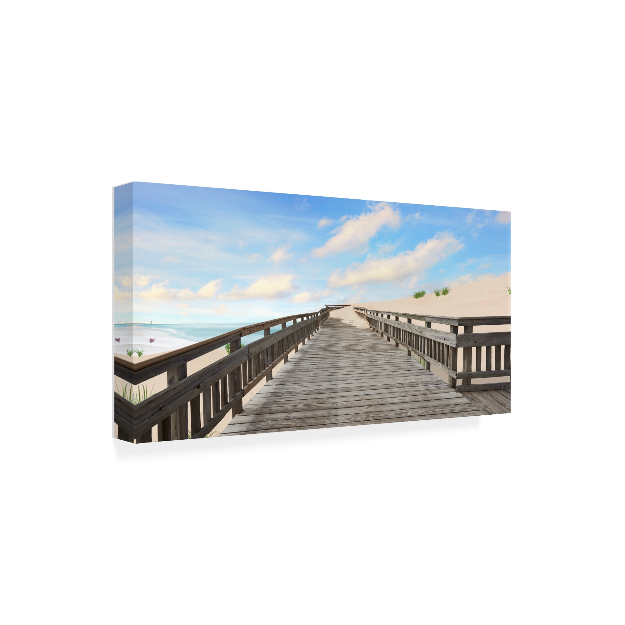 Trademark Fine Art 'Beach Photography XI' Canvas Art by James McLoughlin