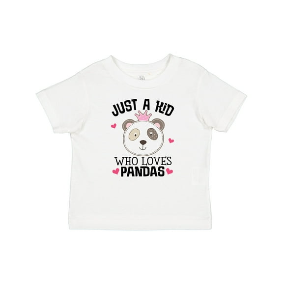 Inktastic Cute Panda Gift for Girls Girls Baby T-Shirt