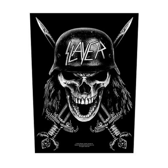 Slayer Wehrmacht Band Logo Back Patch