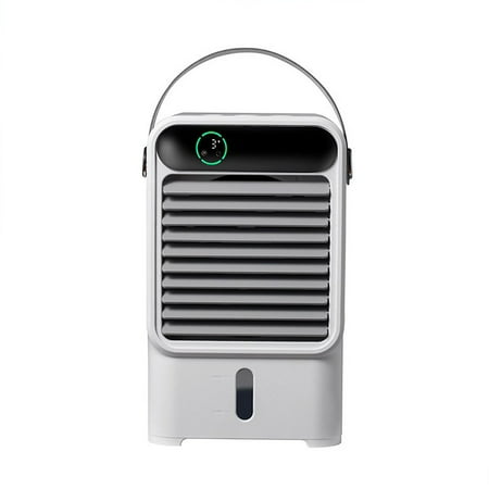 

Ozmmyan Air Conditioners Portable Air Conditioner USB Personal Mini Air Conditioner With 3-Speed With LED Light Water Circulation Air Conditioner Fan For Home Office Bedroom