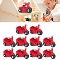 thumbnail image 4 of Tricycle Model Toy, Colorful Potted Plant Decoration DIY Ornament Resin Material Mini Tricycle Toy  For Display Window, 4 of 8