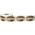 thumbnail image 3 of Banana Nut Bread Grocery Store Baking Food Labels | 1.25 x 2" inch Oval Shape - 500 Pack | InStockLabels.com, 3 of 3