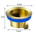 thumbnail image 2 of Way Valve Shower Drainer Floor Drain Anti Drain Cover Sewer Strainer Plug, 2 of 11