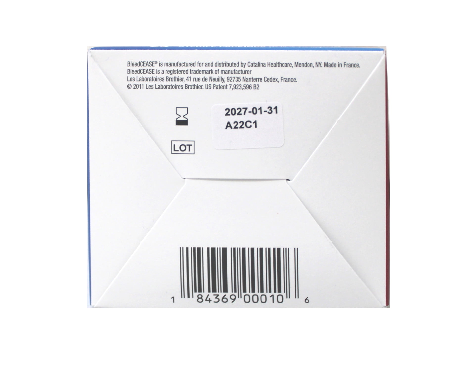 BleedCease First Aid for Cuts and Nosebleeds Sterile Packings 25 ea (Pack of 2)