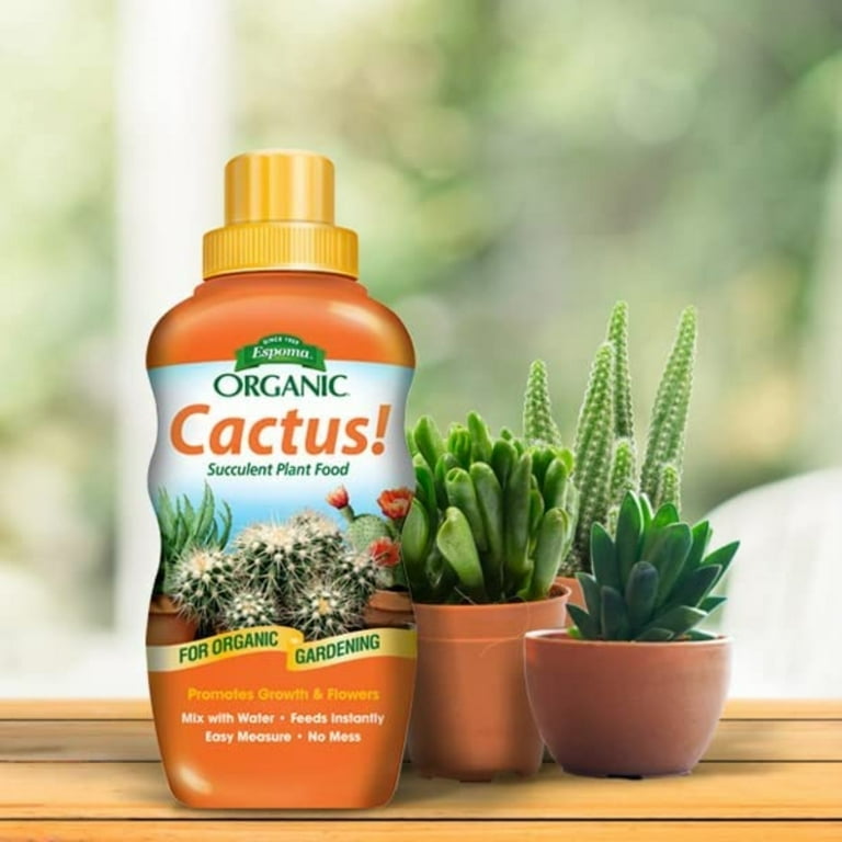 Espoma, Organic Cactus Liquid Plant Food, 8 fl oz, 2pk - Walmart.com
