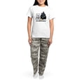 thumbnail image 4 of CafePress - Scottie & Westie Best Friends Women's Light Pajama - Women's Short Sleeve Print T-Shirt and Pants Light Cotton Pajama Set, 4 of 7