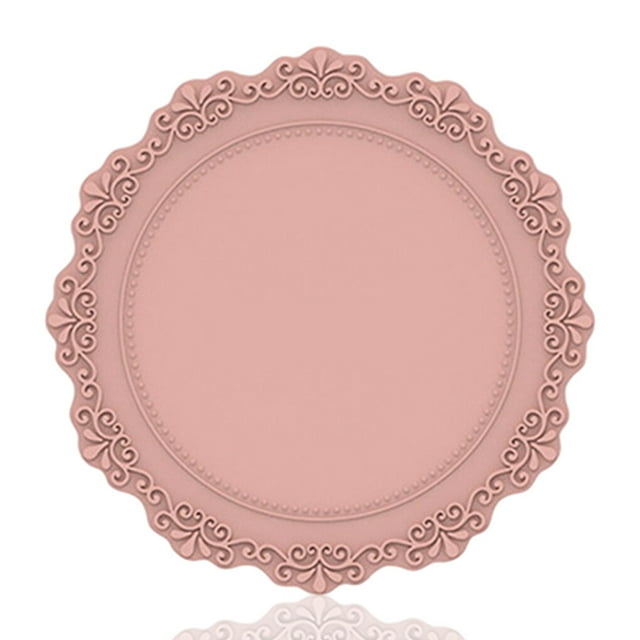 Bewildely Mantel Individual de silicona para de comedor, restaurante, cocina, decoración Vintage, regalo de inauguración de la boda, accesorios Type7 NO7