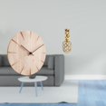 thumbnail image 2 of Reloj De Pared De Madera, Escultura De Resina, Figura Decorativa, Adorno De Regalo, Diseño Creativo, Sin Tictac, Silencioso, Para Restaurante, Oficina, Armario, Dormitorio, Sala De Estar,, 2 of 8