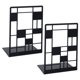 thumbnail image 5 of BESTYASH 1Par Soportes Metálicos Para Libros En Color Negro Con Durabilidad Y Estilo Clásico, 5 of 8