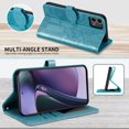 thumbnail image 2 of Funda TIPOYOROO para Motorola Moto G Stylus 5G 2023-Turquesa, 2 of 7