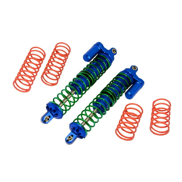 YIWULA 2Pcs Aluminium Front/Rear Adjustable Spring Shocks For Traxxas X