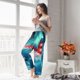 thumbnail image 5 of Fotbe Aurora Borealis Village Pantalones de Pijama para Mujer, Pantalones de Dormir, Pantalones Pj con Cordón y Bolsillos-X-Large, 5 of 6