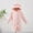 Pink, variant on Zunfee Juniors Pink Animal Hooded Bathrobe - 100% Polyester Soft Long-Length Robe with Front Pockets & Button Closure