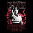 thumbnail image 2 of Netflix Men's Stranger Things Red Eleven Art Collage T Shirt, 2 of 5
