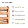thumbnail image 6 of Natural Wooden Foot Roller Massager, 6 of 8
