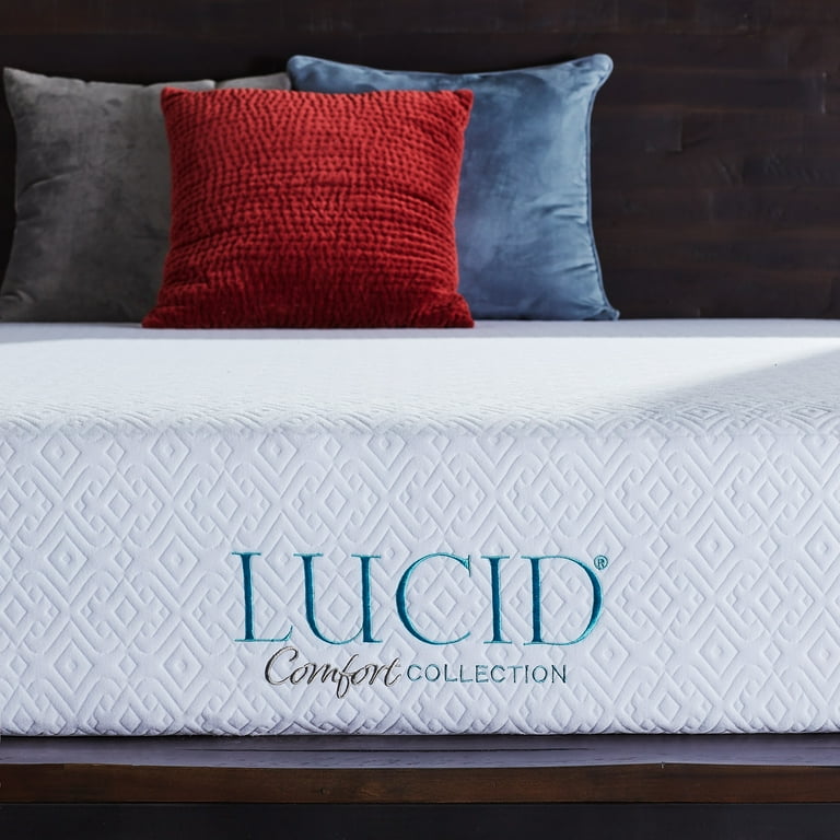 Lucid comfort collection mattress topper deals