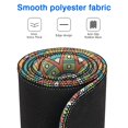thumbnail image 7 of Functionality Meets Aesthetics: Floral Mandala Mouse Mat - Custom Size, Non-Slip, Stitched Edge, Waterproof, Perfect for Gaming and Office (31.5 X 11.8 Inch), 7 of 7