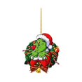 thumbnail image 1 of How the Grinch Stole Christmas THE 2024 Gr1nch Christmas OrnamentsChristmas Tree OrnamentsDecorative Hanging Christmas CarvingsHome Parties Xmas Gifts Decor, 1 of 6