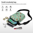 thumbnail image 7 of HELLHERO 4.33"x1.97"x7.09" Crossbody Bag, Adults with Vintage Love Horse, 7 of 7
