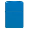 thumbnail image 2 of Zippo Sky Blue Matte Classic Pocket Lighter, 2 of 6