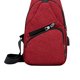 thumbnail image 2 of Puerto de carga USB Bolsas de pecho Tela Oxford Hombres Fanny Pack Bolso (Rojo), 2 of 5
