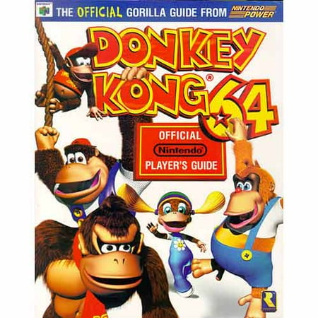 Nintendo Donkey Kong 64 Prima Games Players Strategy Guide Book