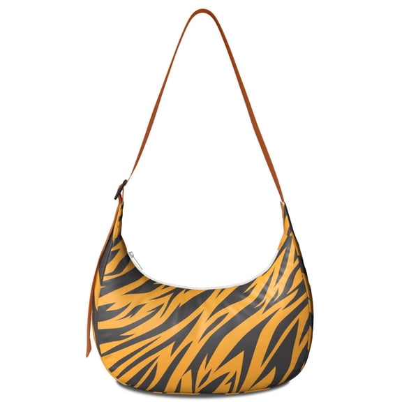 Cheetah Leopard Pattern Crossbody Bag for Women Aesthetic Vintage Animal Print Shoulder Bag with Adjustable Strap Small Nylon Travel Purse for Work School or Hiking