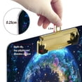thumbnail image 6 of FORMRS Acrylic Clipboard with Low Profile Clip Standard A4 Letter Size, 12.5" x 9", Beautiful Floral Moon, 6 of 8