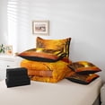 thumbnail image 6 of Castle Fairy Yellow Leaves Bedding Comforter Set,Happy Autumn Full Bedding Set, 6 of 8