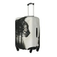 thumbnail image 2 of Daiia Double Exposure Cat Forest Luggage Cover, Thickened Washable Travel Luggage Covers, Elastic Unique Baggage Covers for 18-20 inch Luggage-X-Large, 2 of 9
