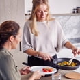 thumbnail image 2 of Alva Energy Nonstick Ceramic Frying Pan 3-Piece Set - Lightweight, Easy to Clean and Made without Harmful Chemicals - Induction and All Stovetop Compatible with Even Heat Distribution, 2 of 11