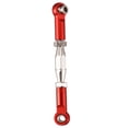 thumbnail image 5 of 2X for 144001 1/14 RC Car Spare Parts Metal Linkage Pull Rod Steering Tie Rod Set,Red, 5 of 7