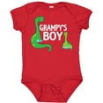 thumbnail image 3 of Inktastic Grampy's Boy Grandson Dinosaur Boys Baby Bodysuit, 3 of 5