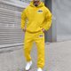 thumbnail image 1 of WILLBEST Sudaderas para Hombre, Conjunto De Sudadera con Capucha Deportiva De Manga Larga con Estampado De Letras Informal A La Moda De Otoño e Invierno para Hombre y Mujer XGrande, 1 of 3