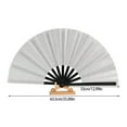 thumbnail image 5 of Glitters Foldable Fan KungFu Fan For Music Festivals Outdoor Activity Decoration, 5 of 13