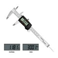thumbnail image 5 of HARDELL Caliper 6 inch, Stainless Steel Caliper Measuring Tool with Large LCD Screen,inch/Millimeter, Auto-off Feature, for DIY, Jewelry, Parts, 5 of 7